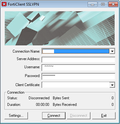 forticlient vpn setup for windows 10 64 bit